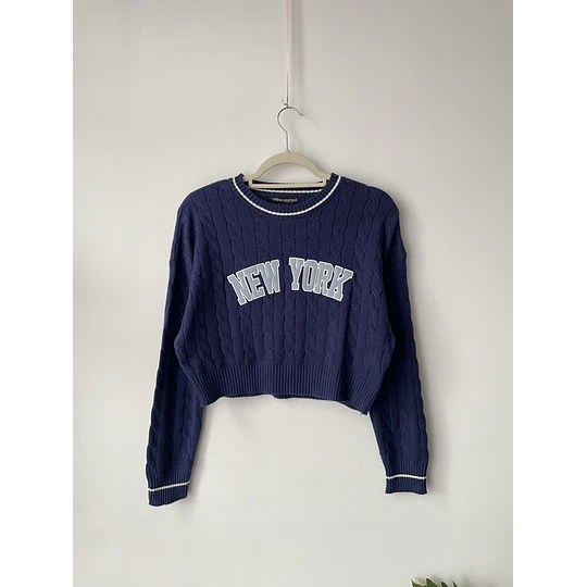 Sweater new york. Talla: S
