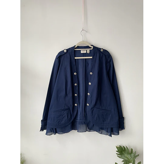 Chaqueta azul. Talla: 3XL