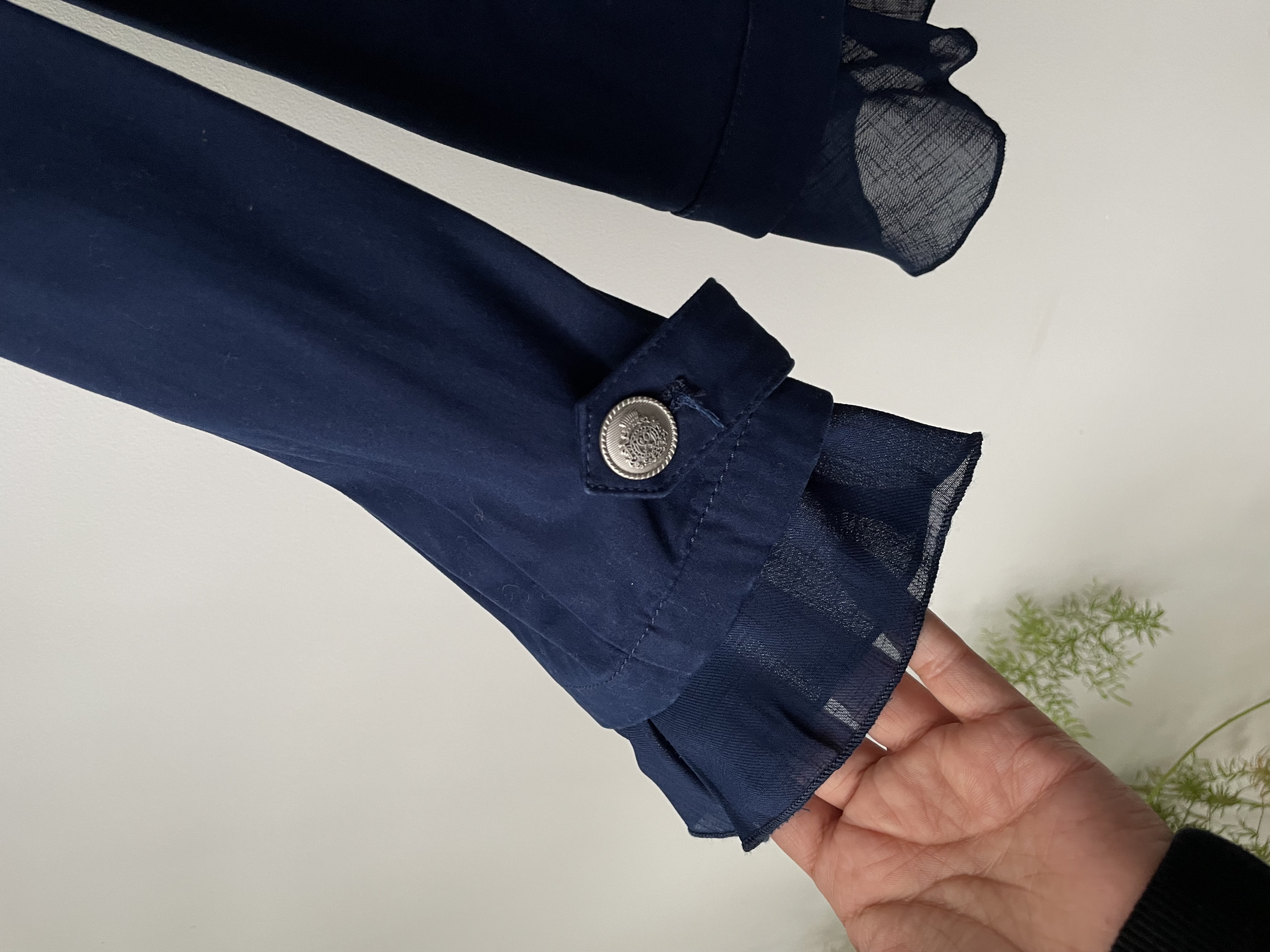 Chaqueta azul. Talla: 3XL 4