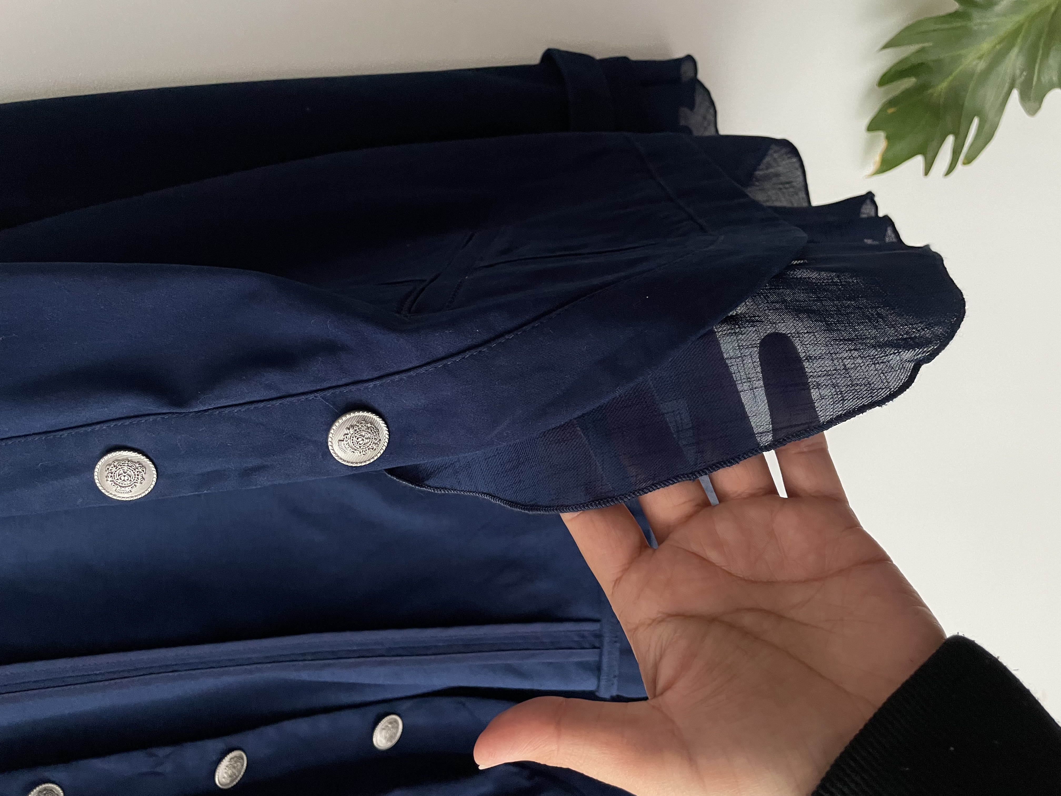 Chaqueta azul. Talla: 3XL 6