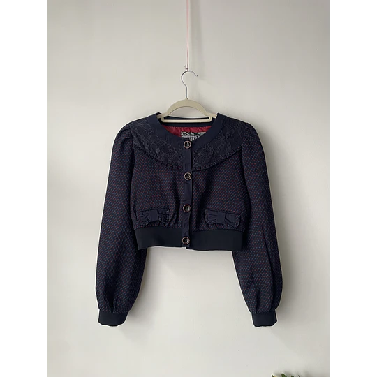 Chaqueta crop. Talla: m