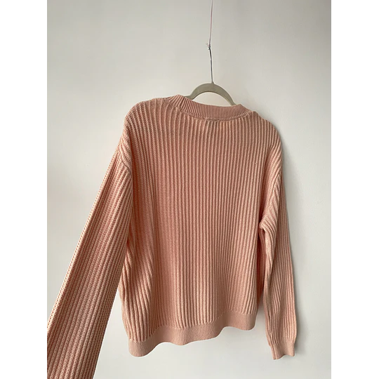 Sweater Damasco. Talla: XS Oversized 