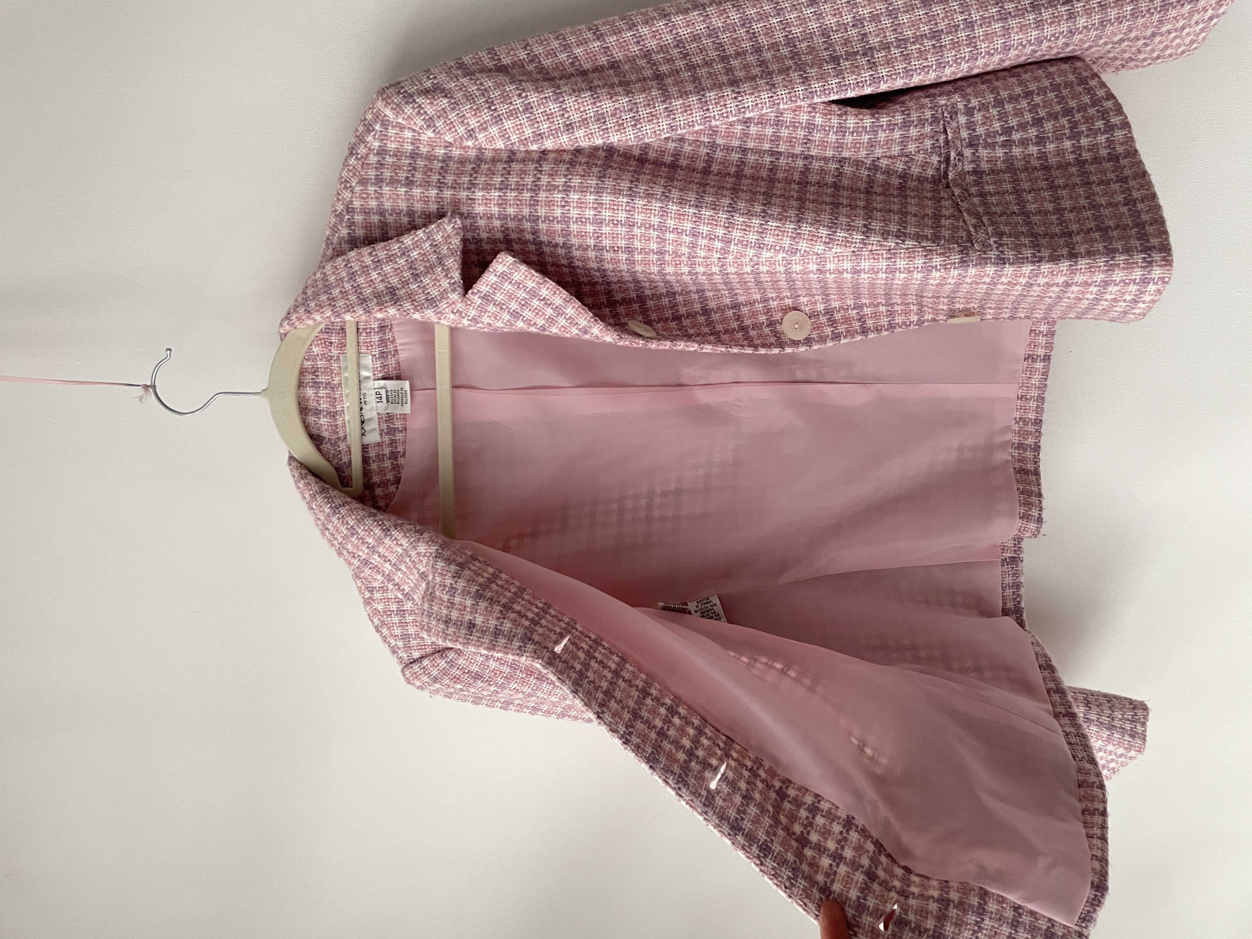 Chaqueta rosa. Talla: 14p (L)  2