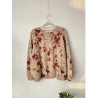 Sweater flores. Talla: 2XL 1
