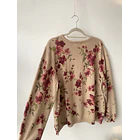 Sweater flores. Talla: 2XL 2