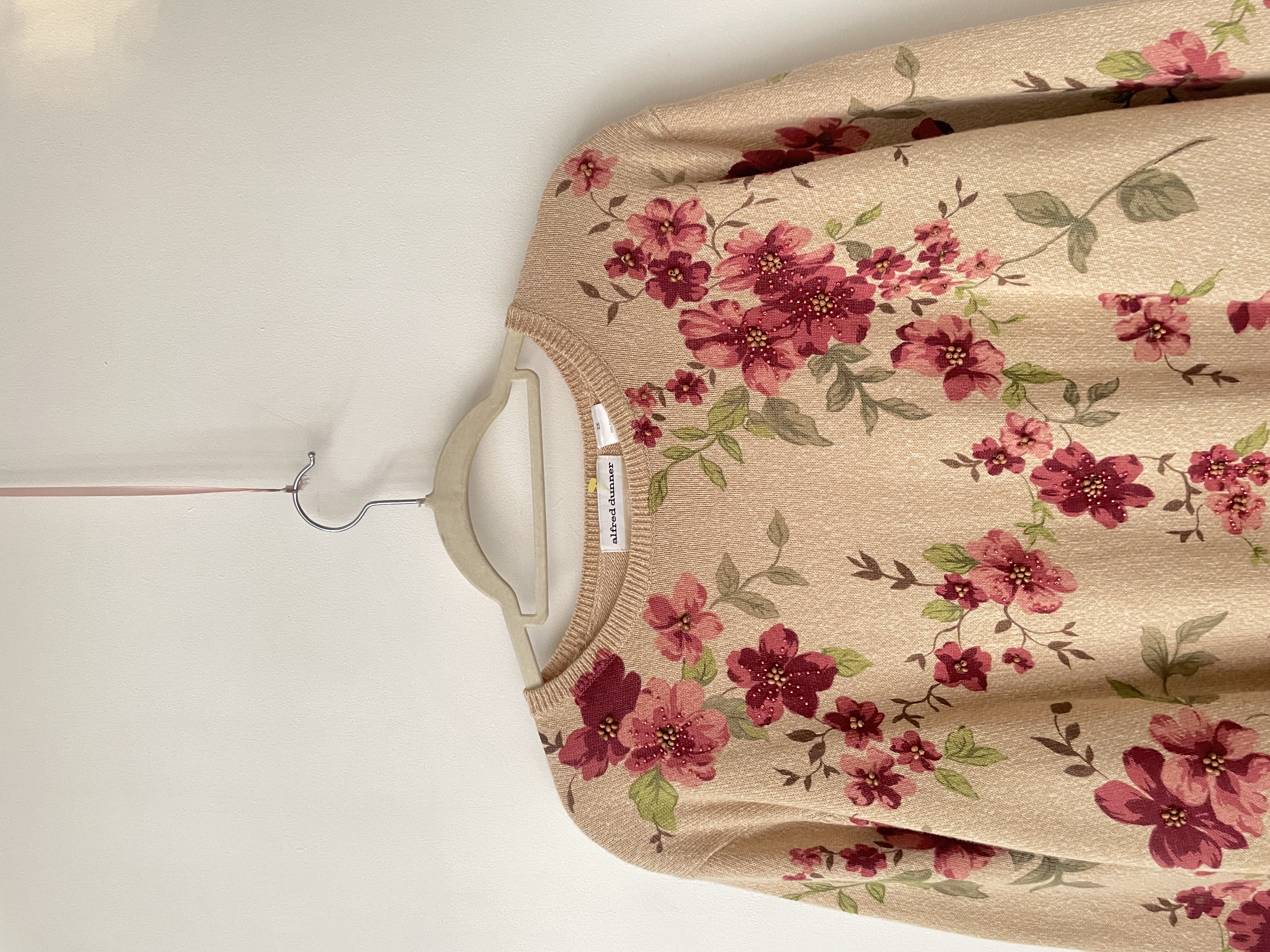 Sweater flores. Talla: 2XL 4