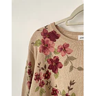 Sweater flores. Talla: 2XL 5