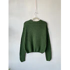 Sweater verde. Talla: S oversized 1