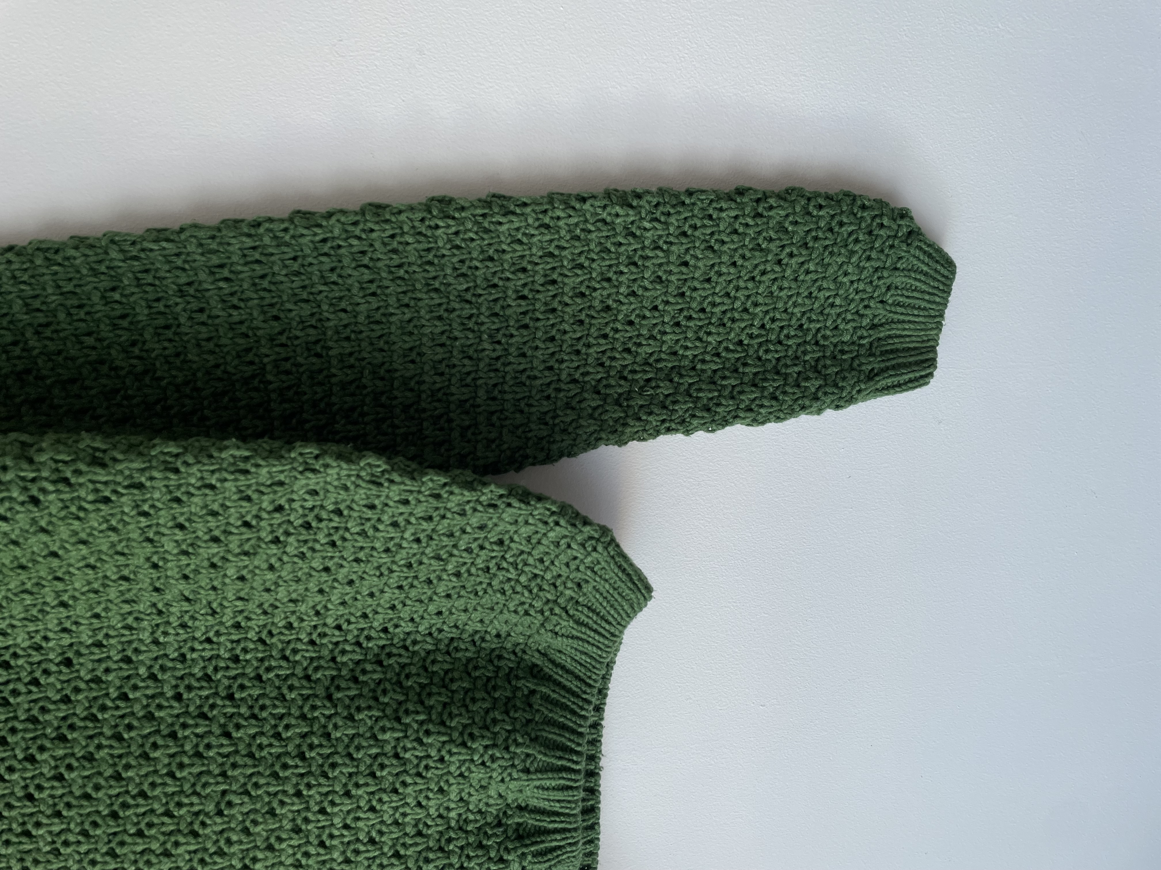 Sweater verde. Talla: S oversized 3