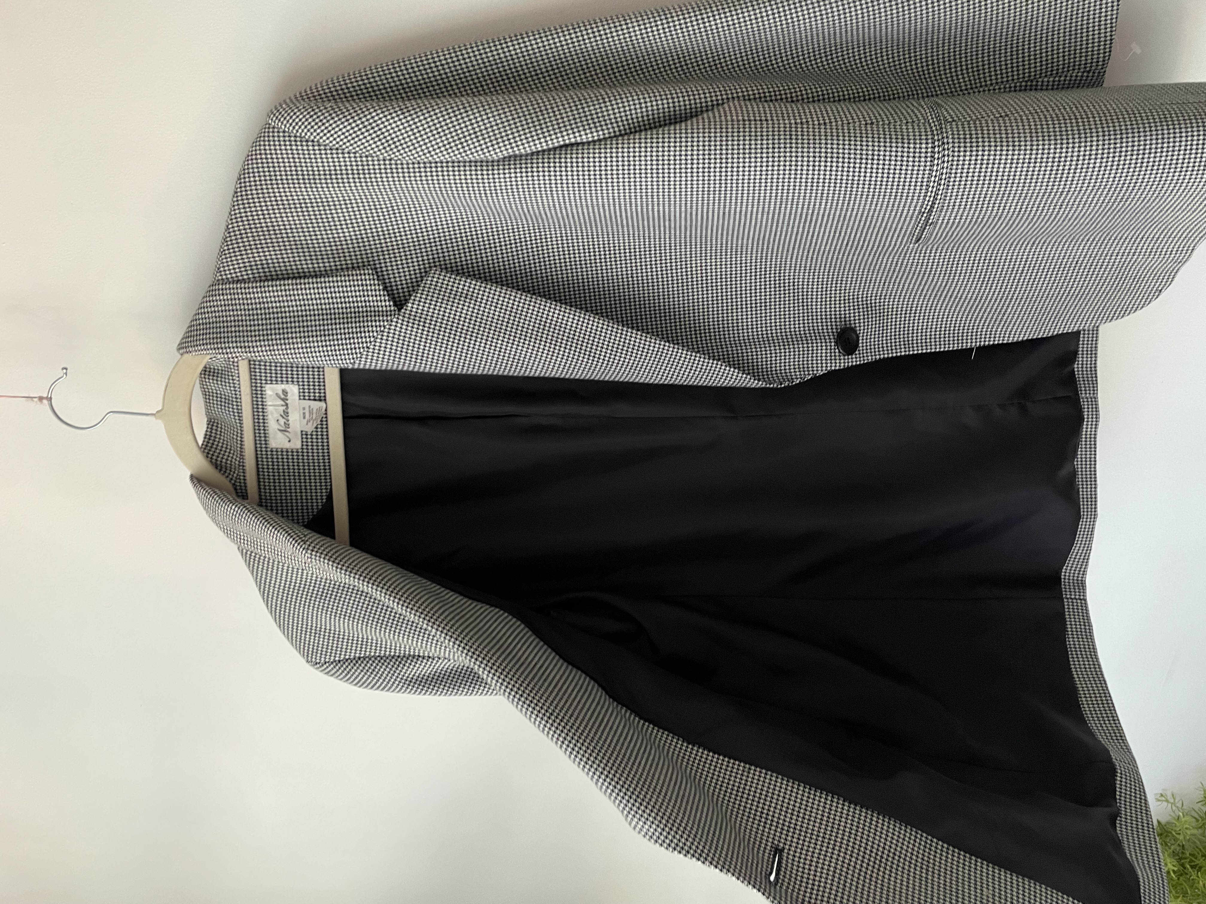 Blazer pata de gallo. Talla: 12 (M/L)  4