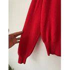 Sweater rojo. Talla: M 3