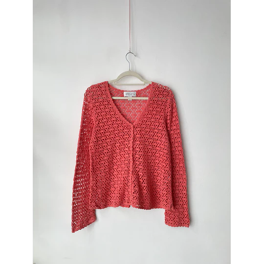 Cardigan crochet. Talla: XL chico (L)