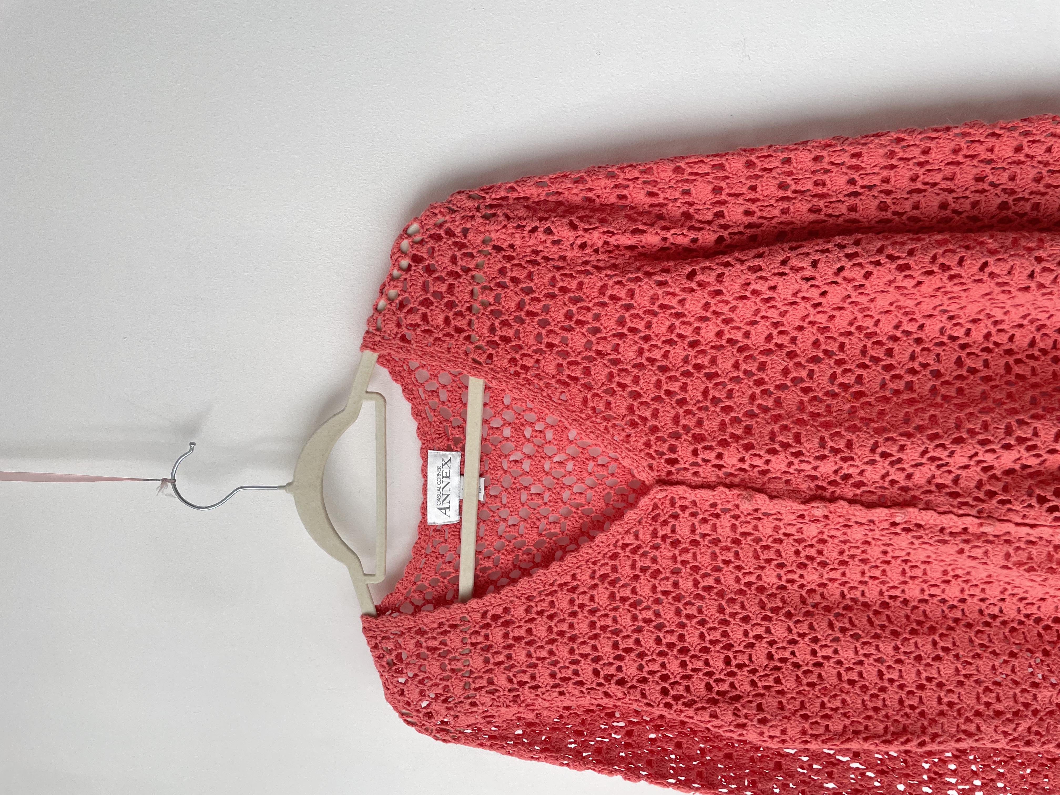 Cardigan crochet. Talla: XL chico (L) 2