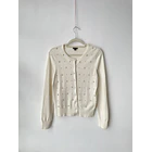 Cardigan perlas. Talla: M 1