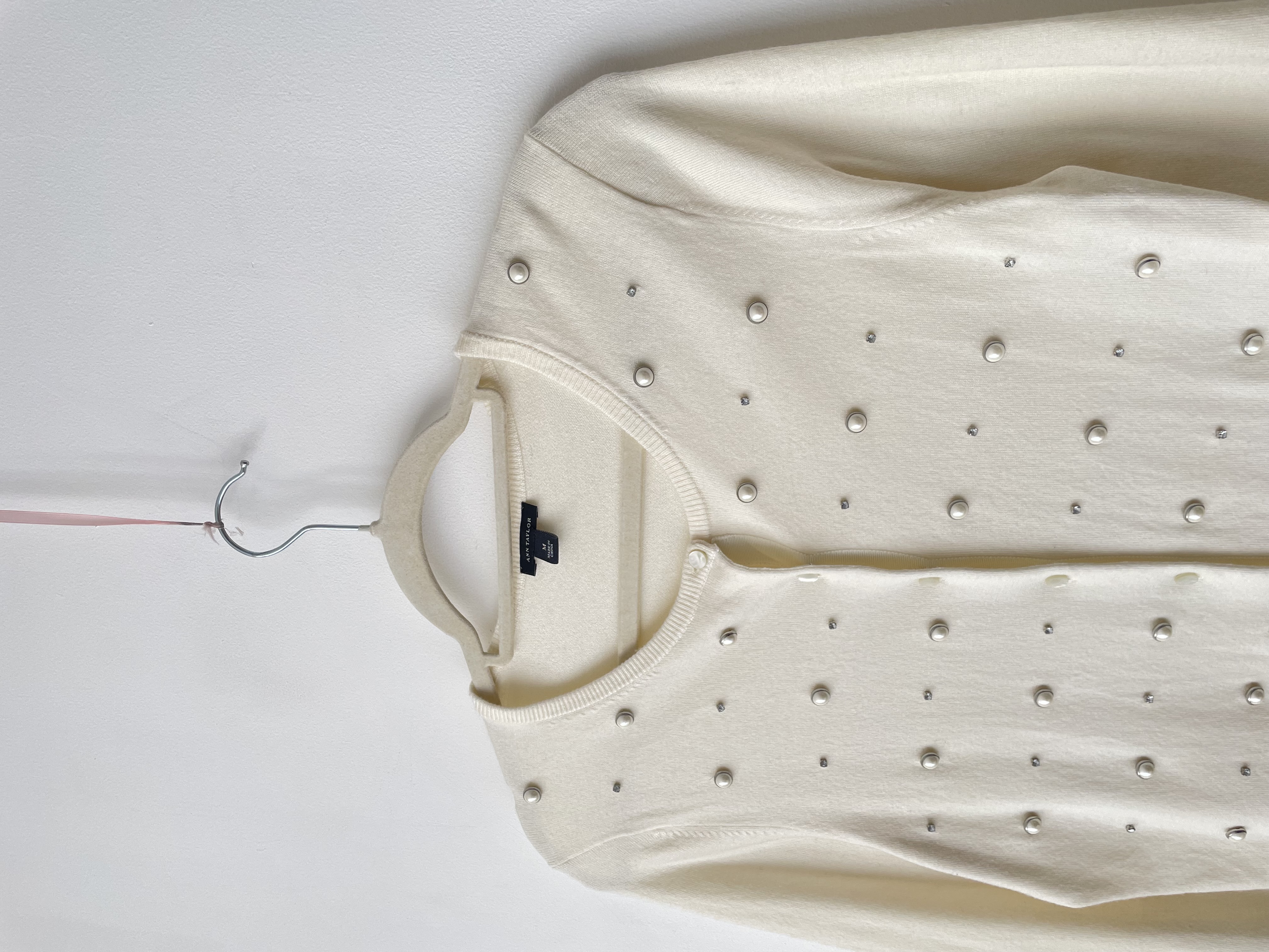 Cardigan perlas. Talla: M 2