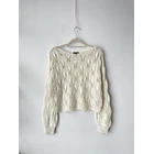 Sweater calado. Talla: M 1