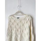 Sweater calado. Talla: M 2