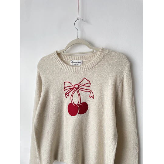 Sweater guinda. Talla: XL