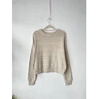 Sweatwe beige. Talla: M holgado 1