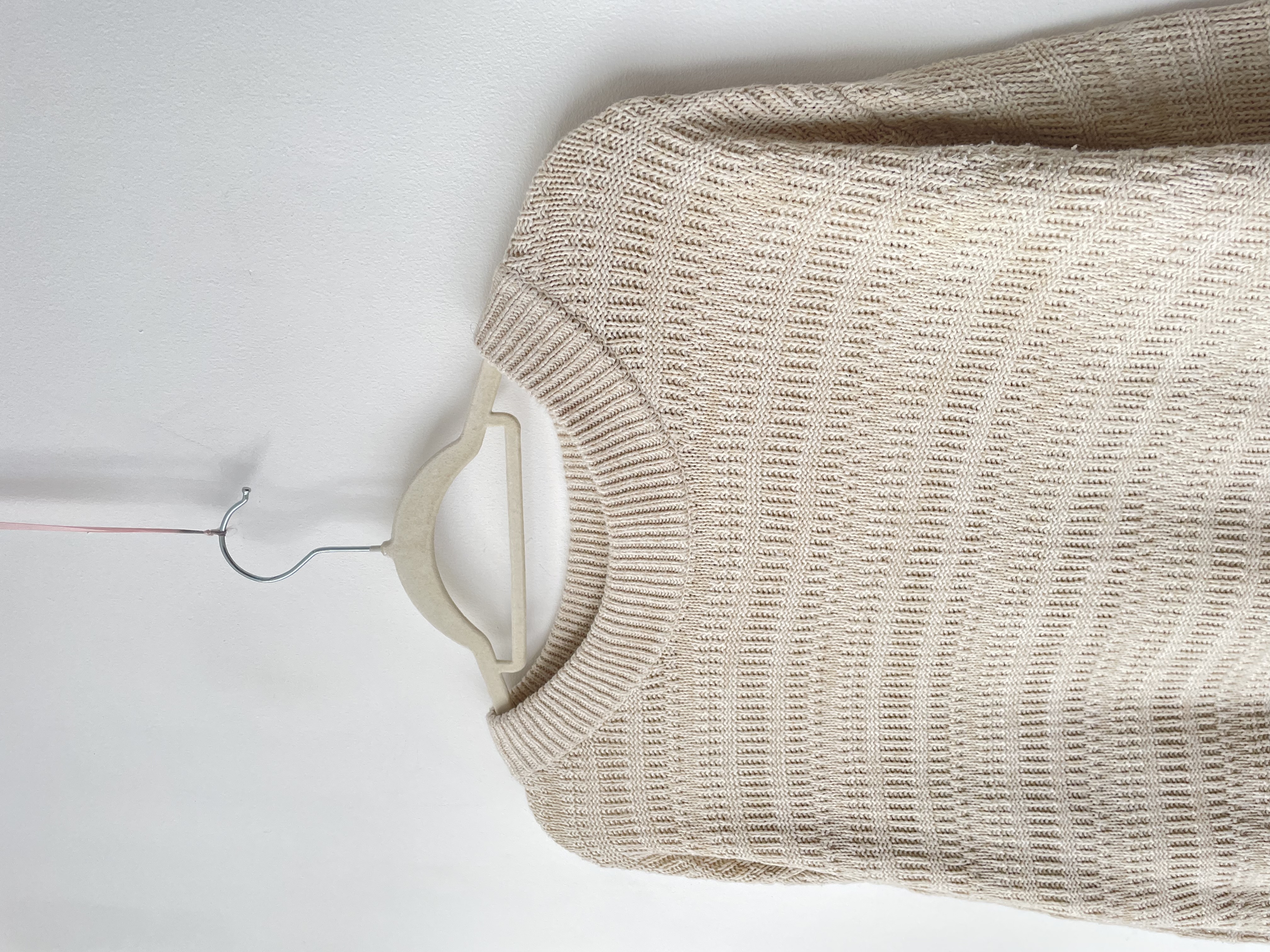 Sweatwe beige. Talla: M holgado 2