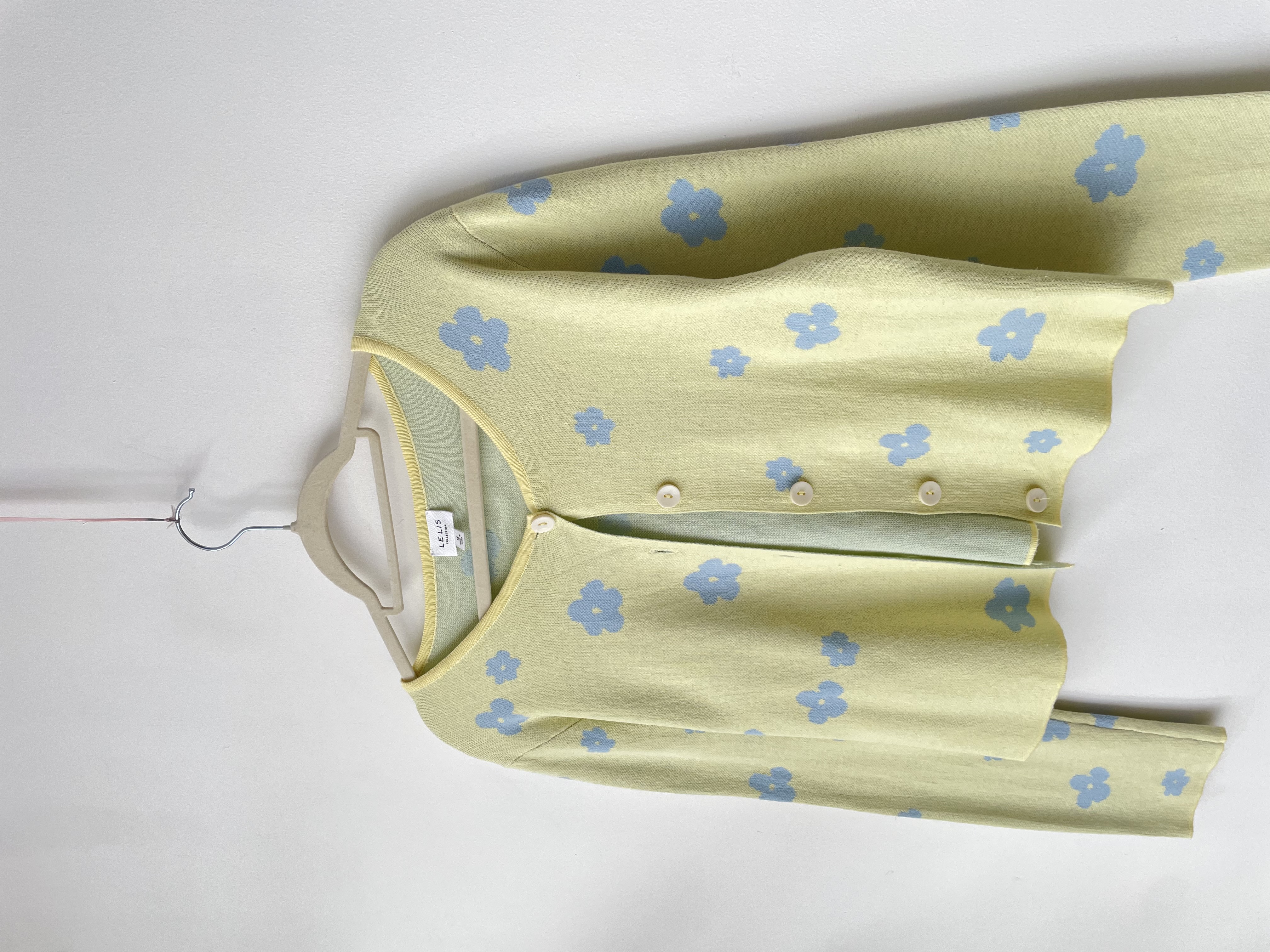 Cardigan flores. Talla: M 2