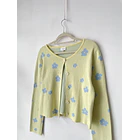 Cardigan flores. Talla: M 2