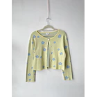 Cardigan flores. Talla: M 1