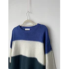 Sweater franjas. Talla: M oversized 2