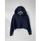 Sweater trenzado lana. Talla: S oversized 1