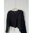 Sweater flecos. Talla: S oversized 1