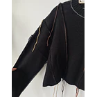 Sweater flecos. Talla: S oversized 2