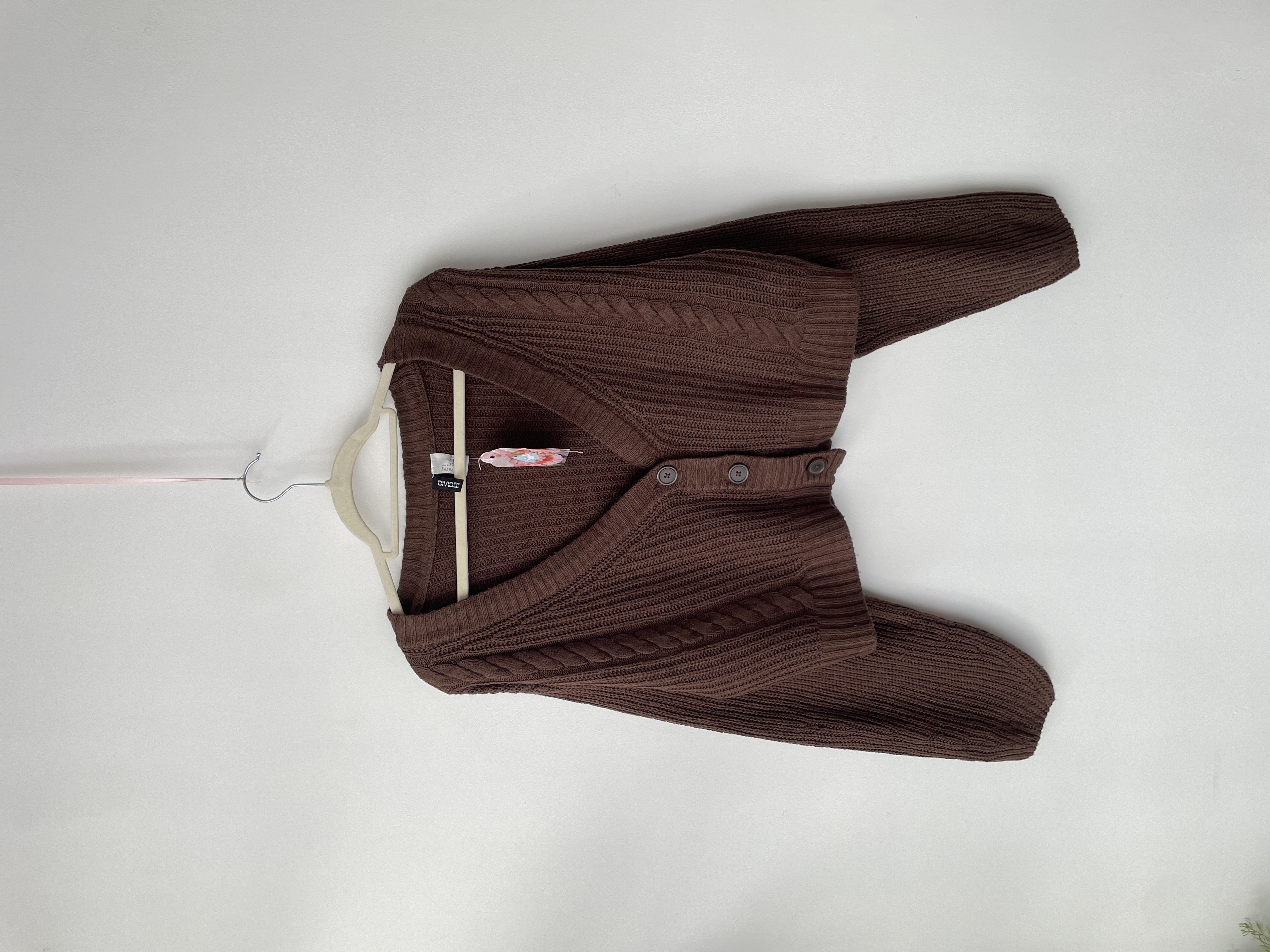 Cárdigan café. Talla: S grande (m) 1