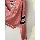 Cárdigan rosa. Talla. s 3
