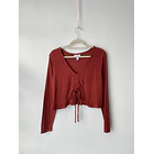 Polera terracota. Talla: XL 1