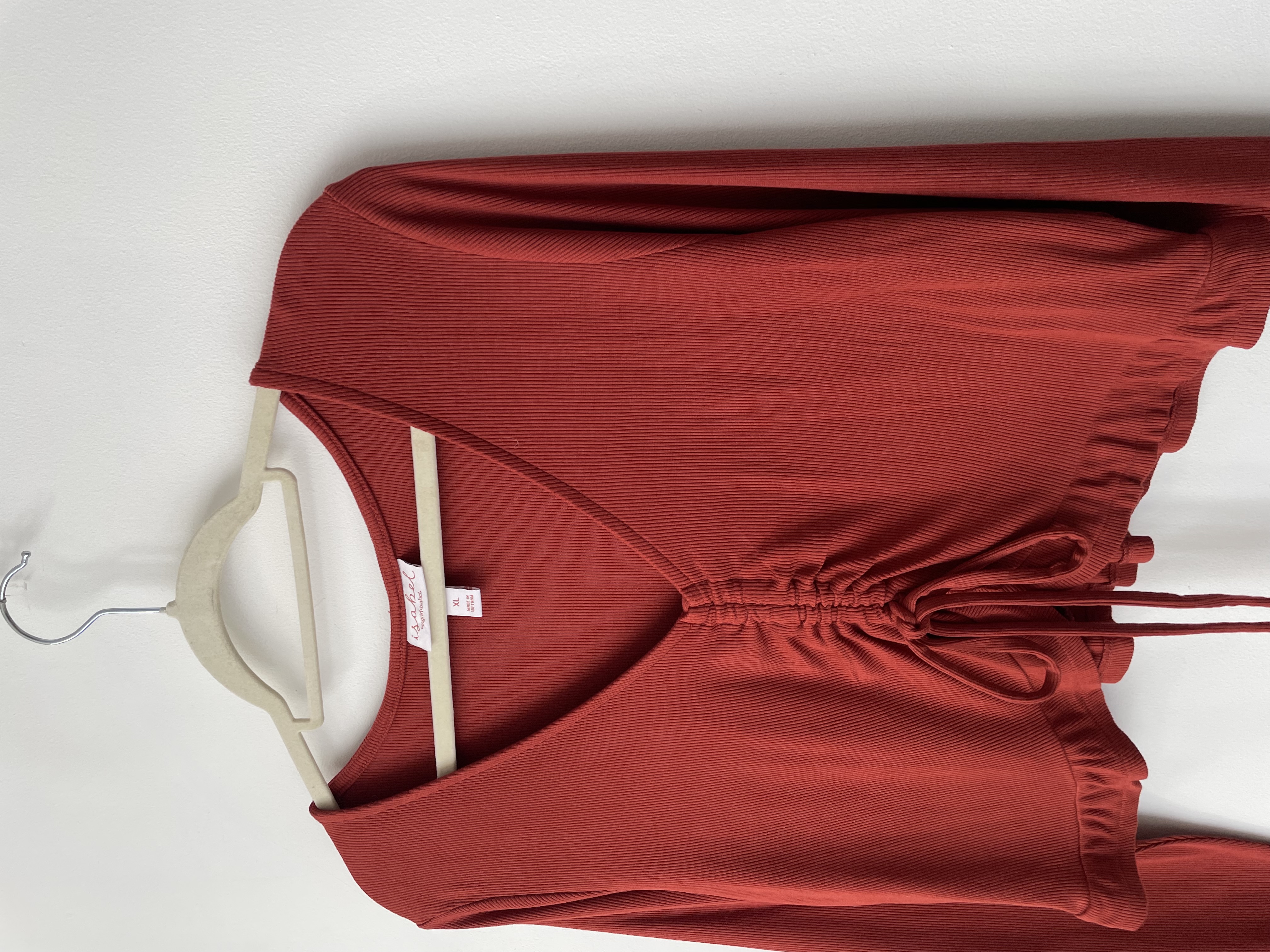 Polera terracota. Talla: XL 3