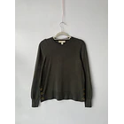 Sweater oliva. Talla: M 1