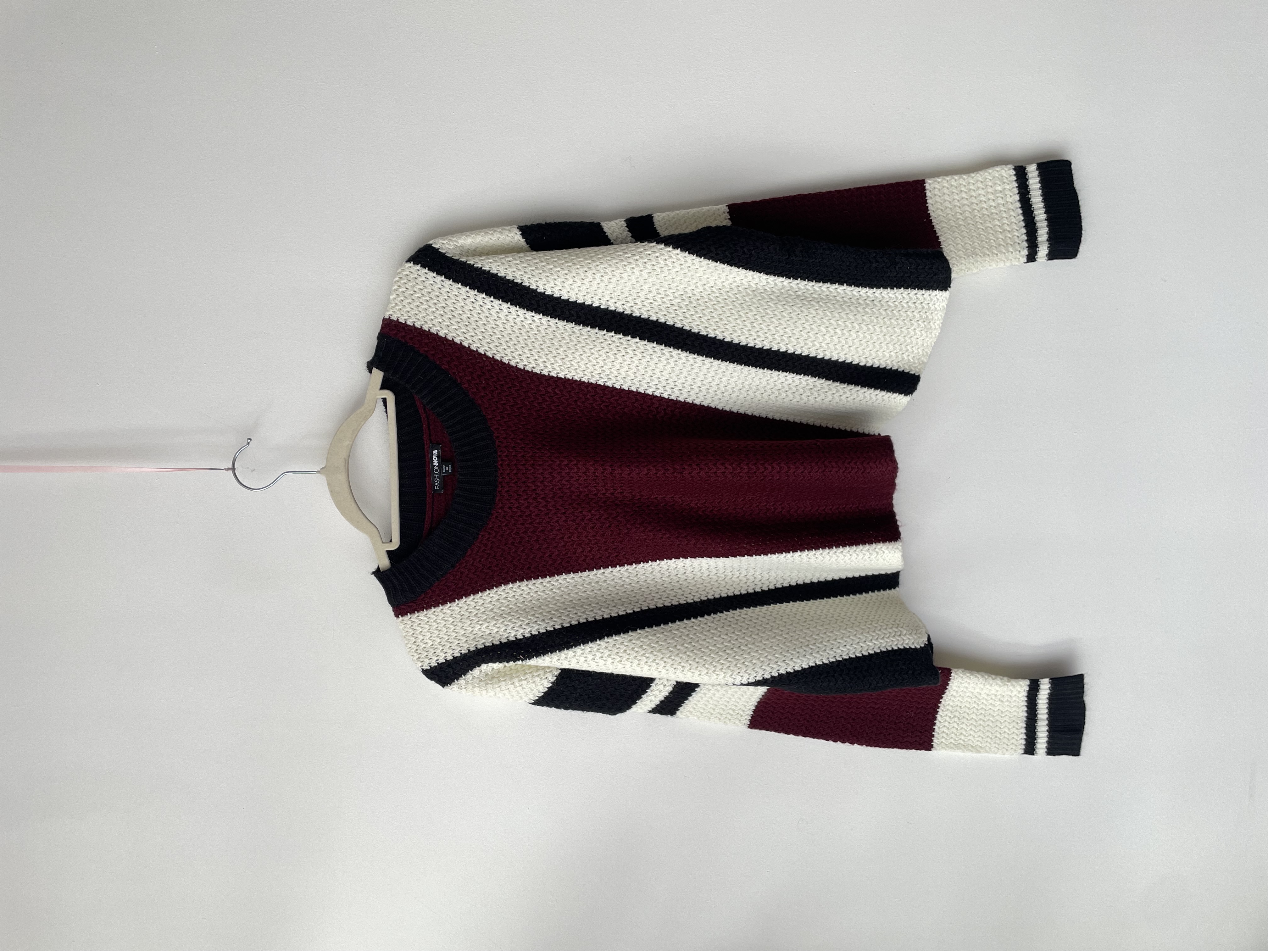 Sweater rayas. Talla: S/M 1