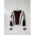 Sweater rayas. Talla: S/M 1