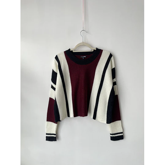 Sweater rayas. Talla: S/M