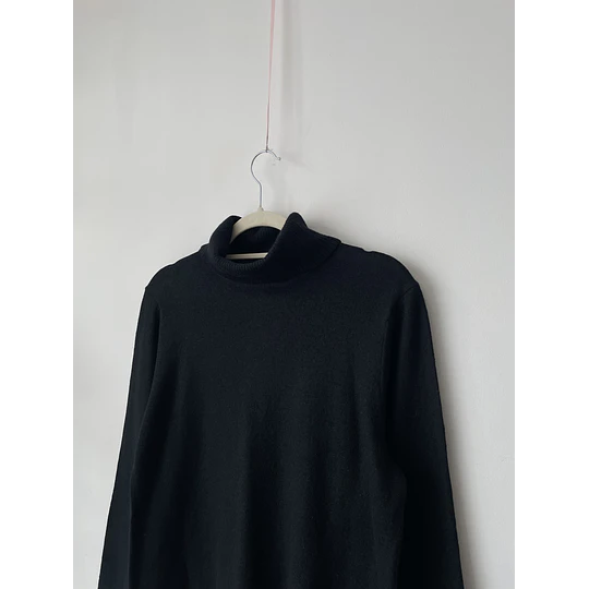 Sweater tortuga lana. Talla: XL chico (M/L) 