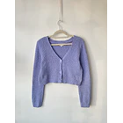 Cárdigan lila. Talla: S 1