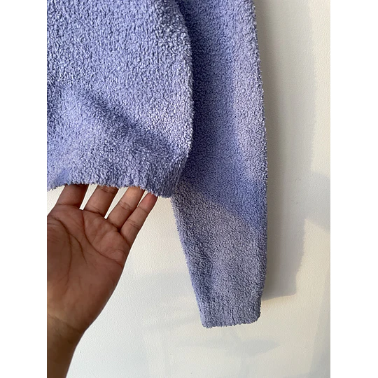 Cárdigan lila. Talla: S