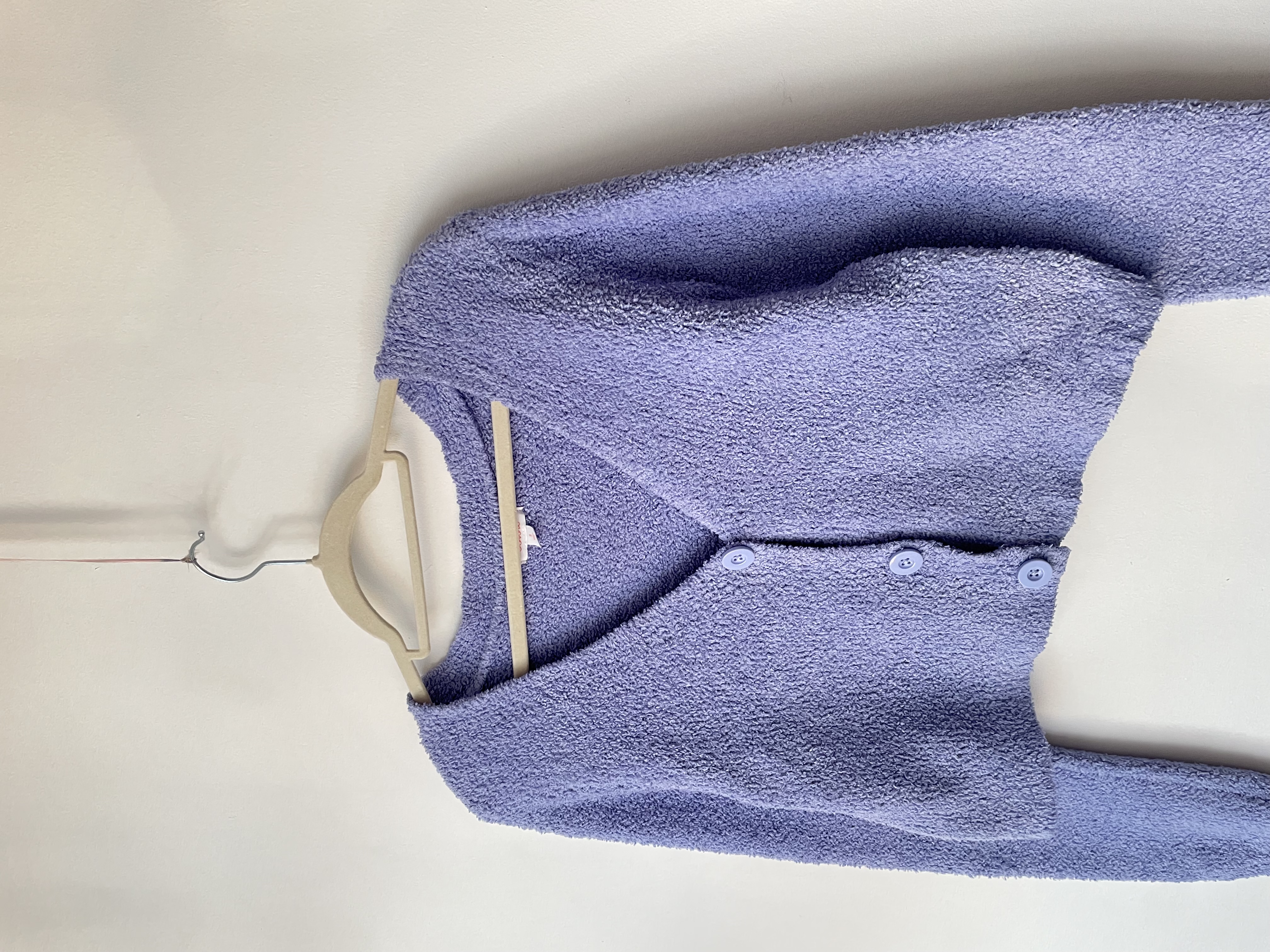 Cárdigan lila. Talla: S 3