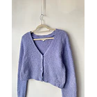 Cárdigan lila. Talla: S 3