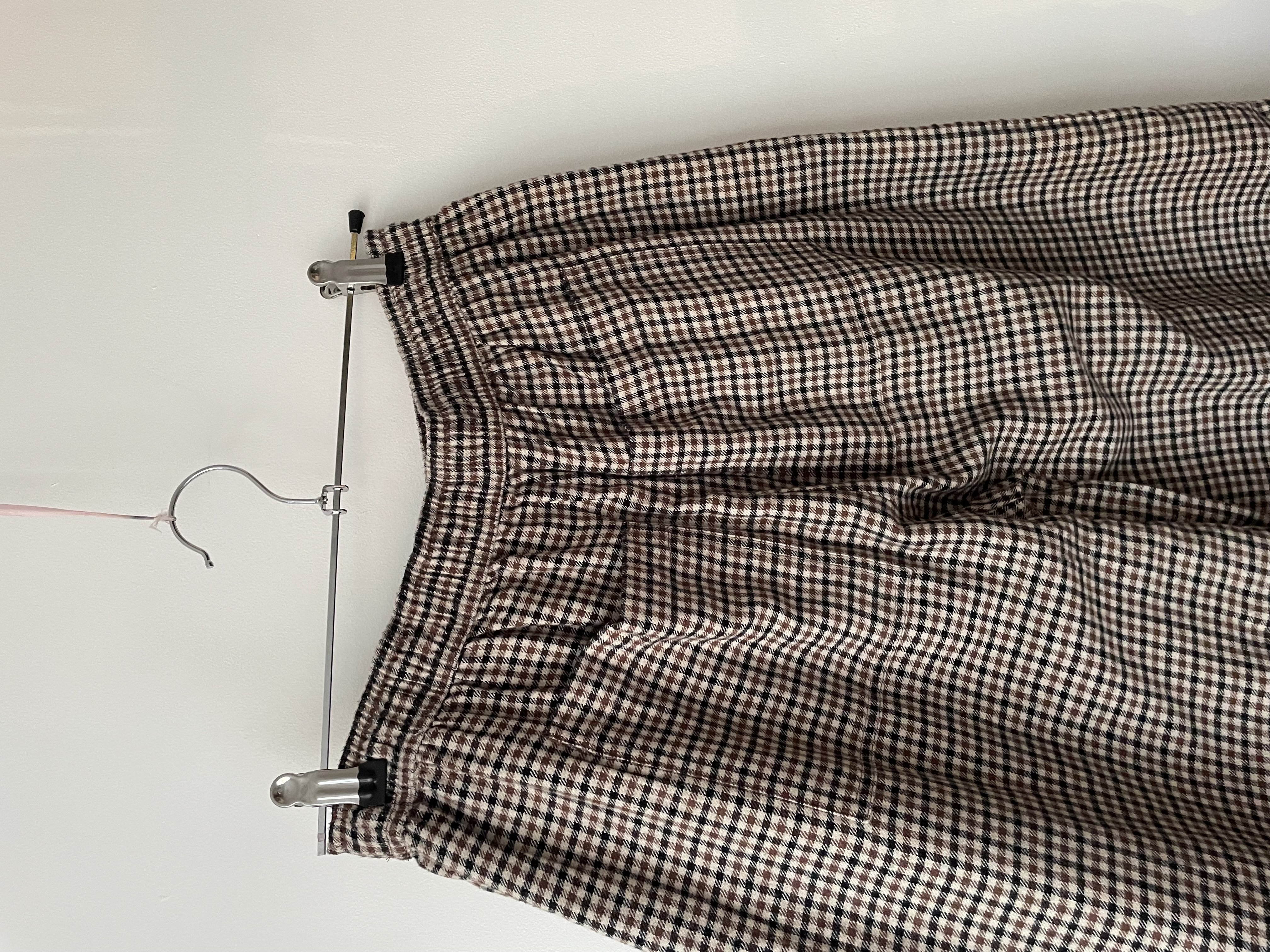 Pants wide tartán. Talla: S elasticado (m) 2