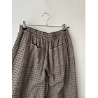 Pants wide tartán. Talla: S elasticado (m) 2