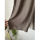 Pants wide tartán. Talla: S elasticado (m) 4