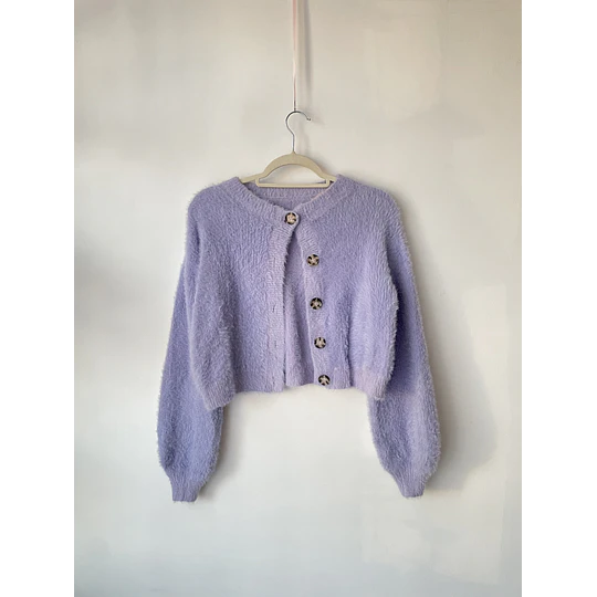 Cardigan felpudo. Talla: M