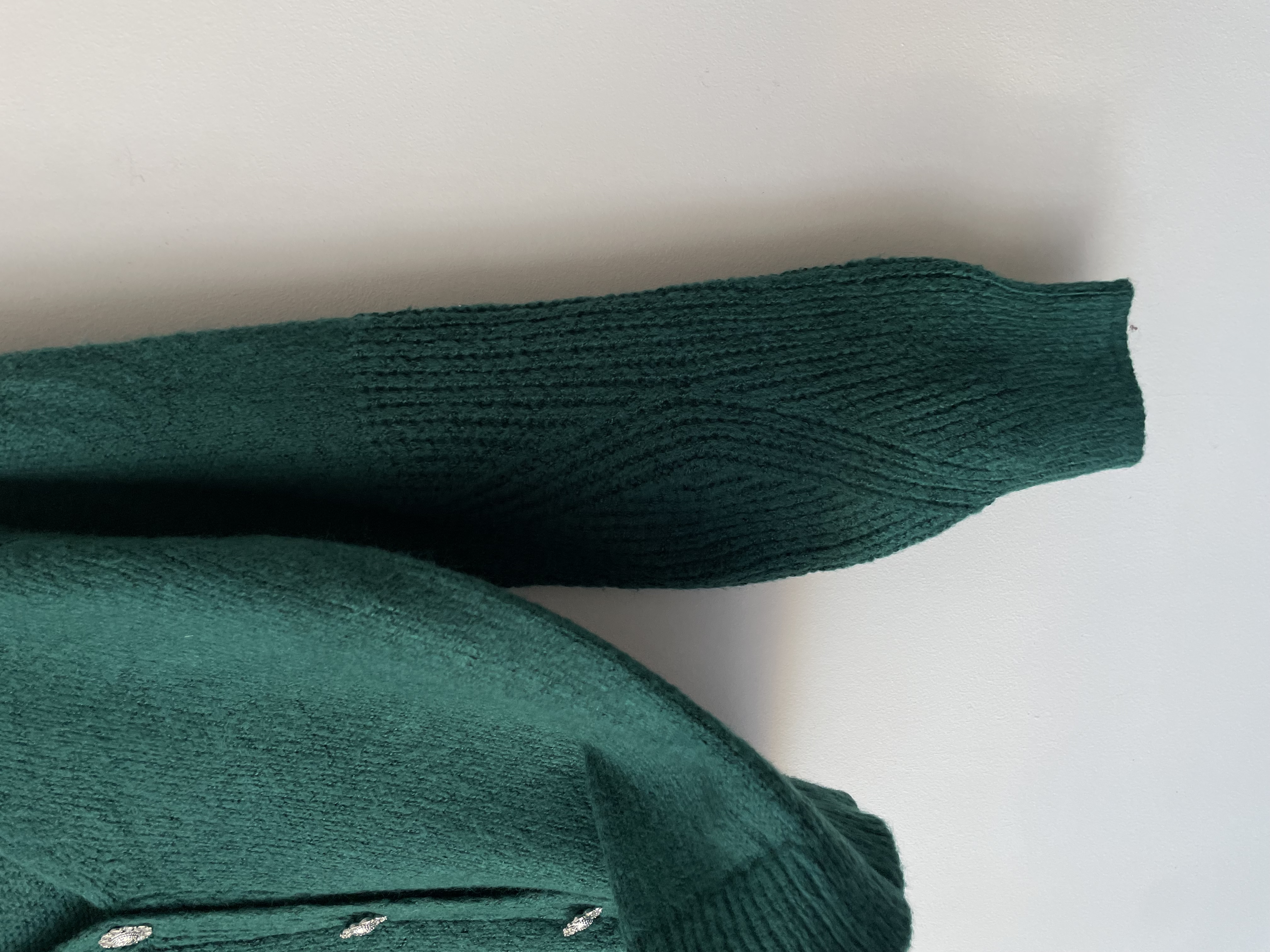 Cárdigan verde. Talla: S holgado 3