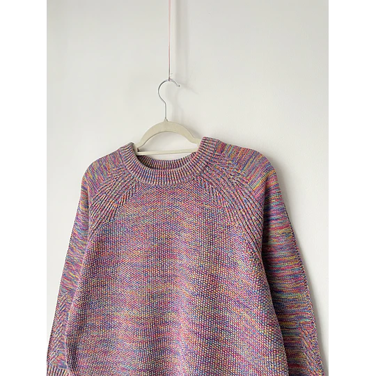 Sweater Jaspeado. Talla: S